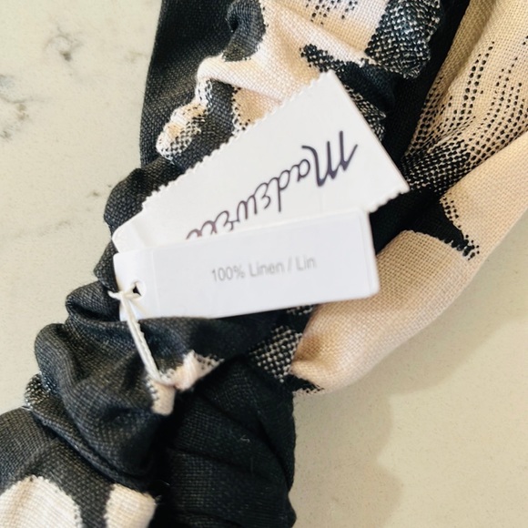 Madewell 100% linen Knotted Headband - Picture 6 of 8